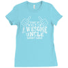 this is what an awesome uncle looks like Ladies Fitted T-Shirt