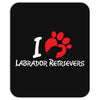 I Love Labrador Retrievers Mousepad
