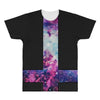 inverted galaxy cross funny  religion banter space fashion new All Over Men's T-shirt