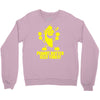 peanut butter jelly time banana Crewneck Sweatshirt