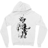 saiyan sun Zipper Hoodie