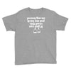 if you can read this put me back on my horse Youth Tee