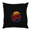 pirate king Throw Pillow