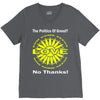 political the 80's 60's hippy anti capitalism V-Neck Tee