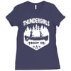 thunder girls Ladies Fitted T-Shirt