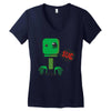 monster 1 Women's V-Neck T-Shirt