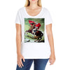 napoleon bonaparte stormtrooper funny retro Ladies Curvy T-Shirt