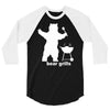 bear grills bbq funny 3/4 Sleeve Shirt
