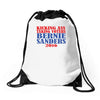 kicking ass taking voters bernie sanders for president 2016 Drawstring Bags