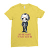 no one wants to play with me Ladies Fitted T-Shirt