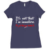 it's not that i'm immature Ladies Fitted T-Shirt