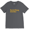 bowling sucks bowl team league club funny geek nerd sport pin tee shir V-Neck Tee
