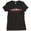 bismarck schlachtschiff war ship flotte world war marine meer sea Ladies Fitted T-Shirt