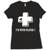 i'm with player Ladies Fitted T-Shirt