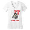 we all lift down here Women's V-Neck T-Shirt