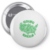 going green Pin-back button