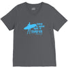 surf board surfer australia save a wave ride a surfer ocean V-Neck Tee