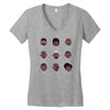 samojis Women's V-Neck T-Shirt