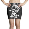 robot funny Mini Skirts