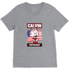 calvin hobbes V-Neck Tee