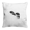 spartan mask Throw Pillow
