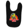 rainbow bite Baby Bibs