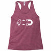 chicken and magnet Racerback Tank
