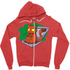 pizza cat Zipper Hoodie