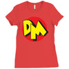 danger mouse 80's Ladies Fitted T-Shirt