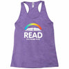 read you dumb fuck Racerback Tank