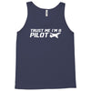 trust me, i'm a pilot   captain airplane flight crew plane airport tee Tank Top