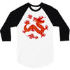 Chinese New Year Symbol 3/4 Sleeve Shirt