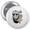 hockey mask halloween Pin-back button