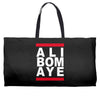 ali bomaye Weekender Totes