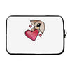 bunny rabbit love Laptop sleeve