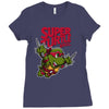 super turtle bros raph Ladies Fitted T-Shirt