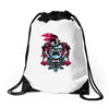 mr topstache vs jthree Drawstring Bags