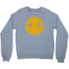 funny smiley face Crewneck Sweatshirt