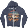 right here waiting Zipper Hoodie