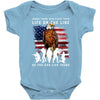 Honor Those Who Place Their Life On The Line Baby Bodysuit