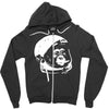 astronaut monkey Zipper Hoodie