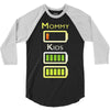 mommy low battery low energy 3/4 Sleeve Shirt
