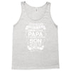 Super Cool Papa Of A Freaking Awesome Son Tank Top