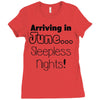 new daddy to be Ladies Fitted T-Shirt