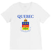 quebec coat of arms canada V-Neck Tee