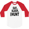 eat sleep hog hunt 3/4 Sleeve Shirt