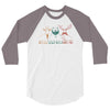 goatee beard mustache 3/4 Sleeve Shirt