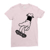skater Ladies Fitted T-Shirt