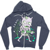 preparing for the goblin fire Zipper Hoodie