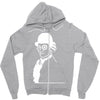 clockwork mozart orange Zipper Hoodie